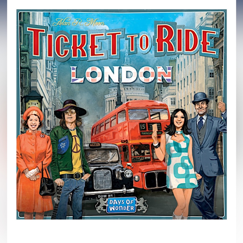 Ticket To Ride: London Strategy Board Game for ages 8 and up Brand New Sealed